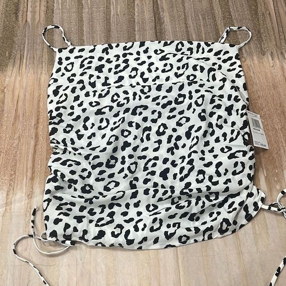 4si3nna | Drawstring Detail Cowl Neck Camisole-M - Picture 3 of 7